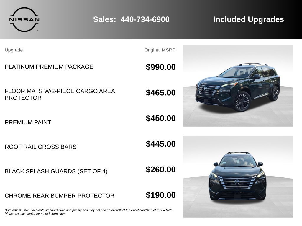 New 2026 Nissan Rogue Platinum w/ Platinum Premium Package AWD/4WD image 7