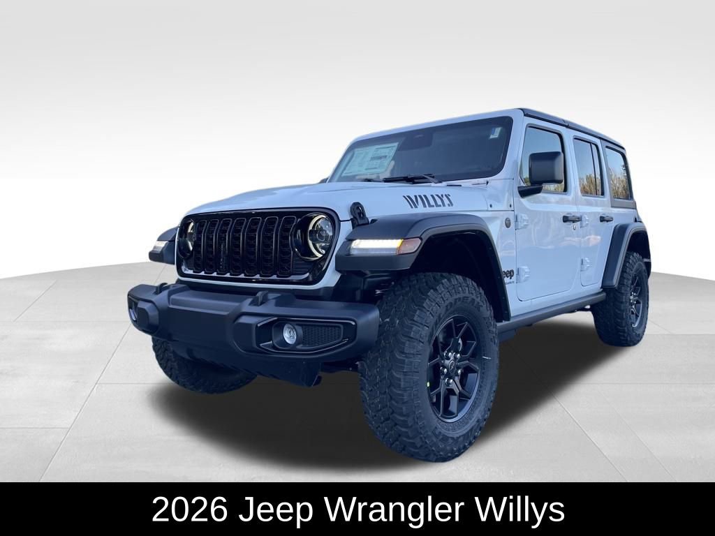 New 2026 Jeep Wrangler Unlimited Sport AWD/4WD 360° Tour