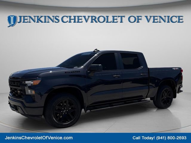 Certified 2023 Chevrolet Silverado 1500 Custom w/ LPO, Dark Essentials Package AWD/4WD image 12