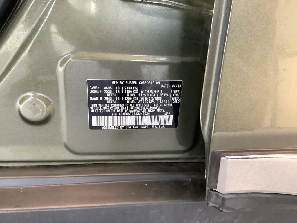 Used 2018 Subaru Outback 2.5i Touring image 20