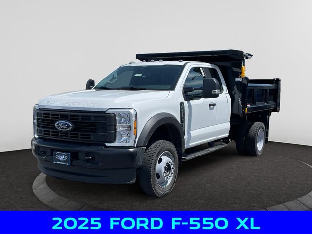 New 2025 Ford F550 4x4 SuperCab Super Duty w/ Snow Plow Prep Package image 1