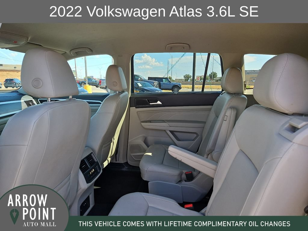 Used 2022 Volkswagen Atlas SE AWD/4WD image 18