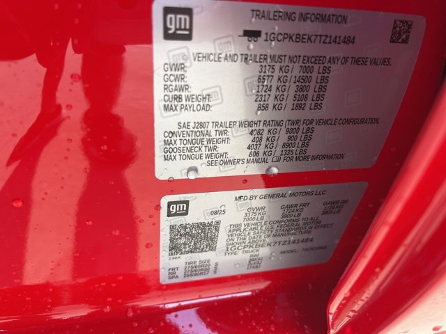 New 2026 Chevrolet Silverado 1500 Custom image 35