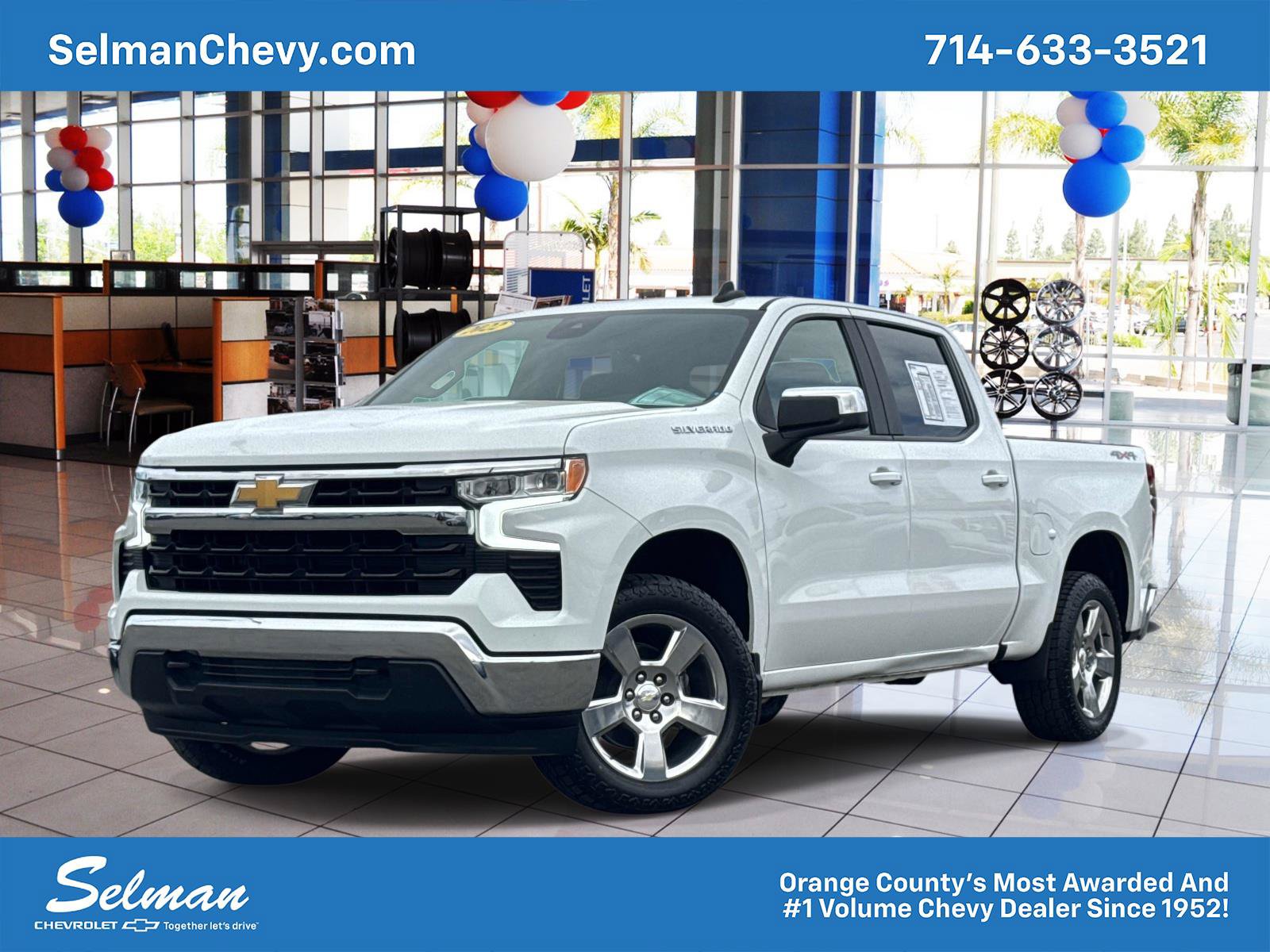 Used 2022 Chevrolet Silverado 1500 LT AWD/4WD image 1