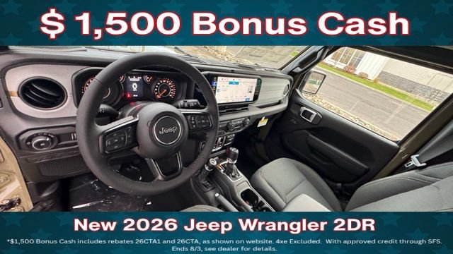 New 2026 Jeep Wrangler Sport AWD/4WD image 10