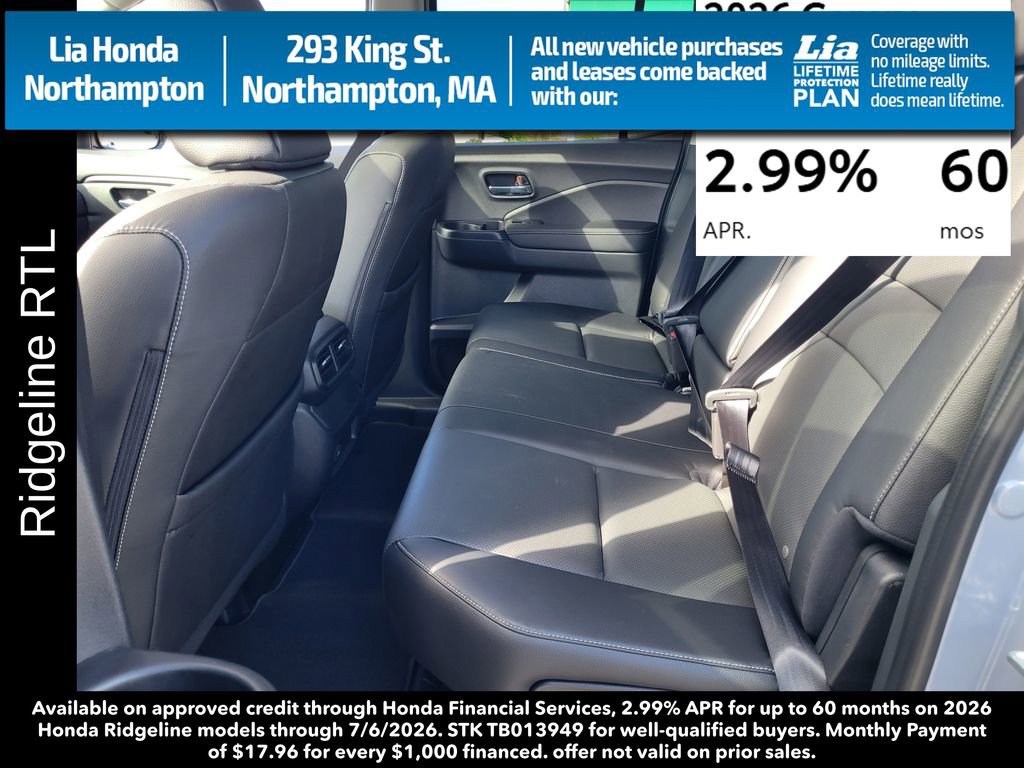 New 2026 Honda Ridgeline RTL image 29