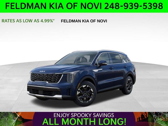 New 2025 Kia Sorento S w/ Panoramic Sunroof Package