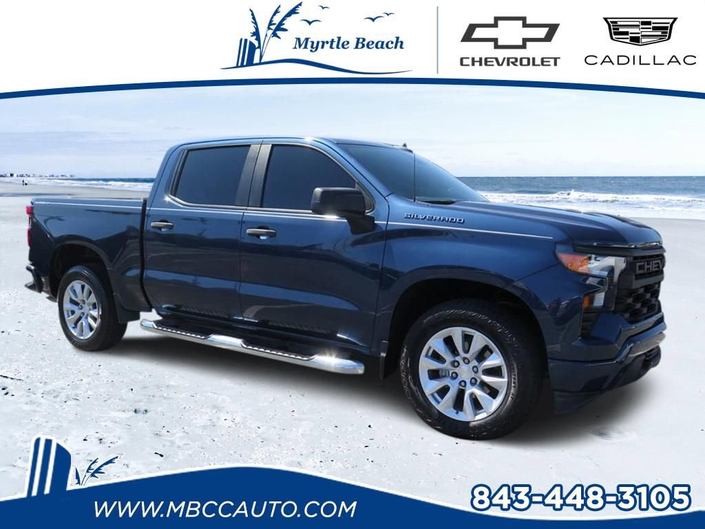 Used 2022 Chevrolet Silverado 1500 Custom image 1