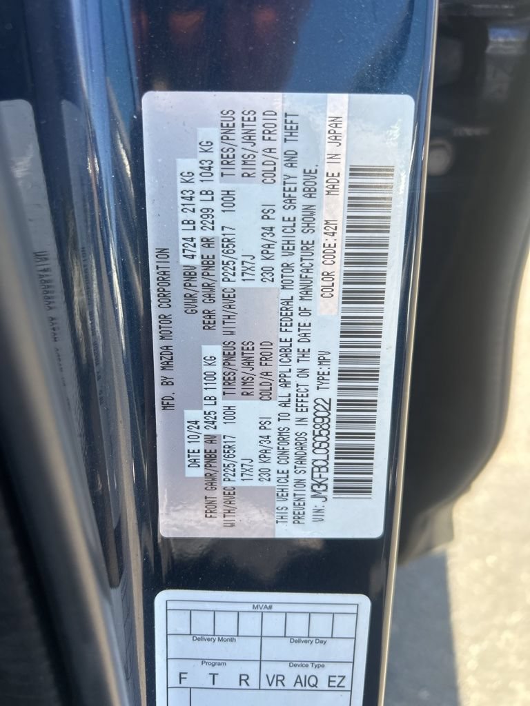 Used 2025 MAZDA CX-5 AWD 2.5 S w/ Preferred Package image 3
