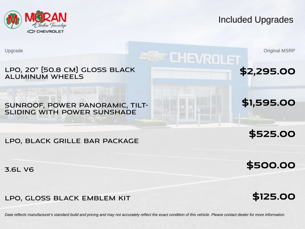 Certified 2024 Chevrolet Blazer LT w/ LPO, Black Grille Bar Package FWD image 5