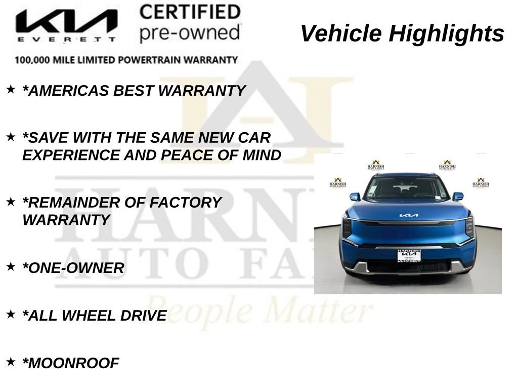 Certified 2024 Kia EV9 Wind AWD/4WD image 9