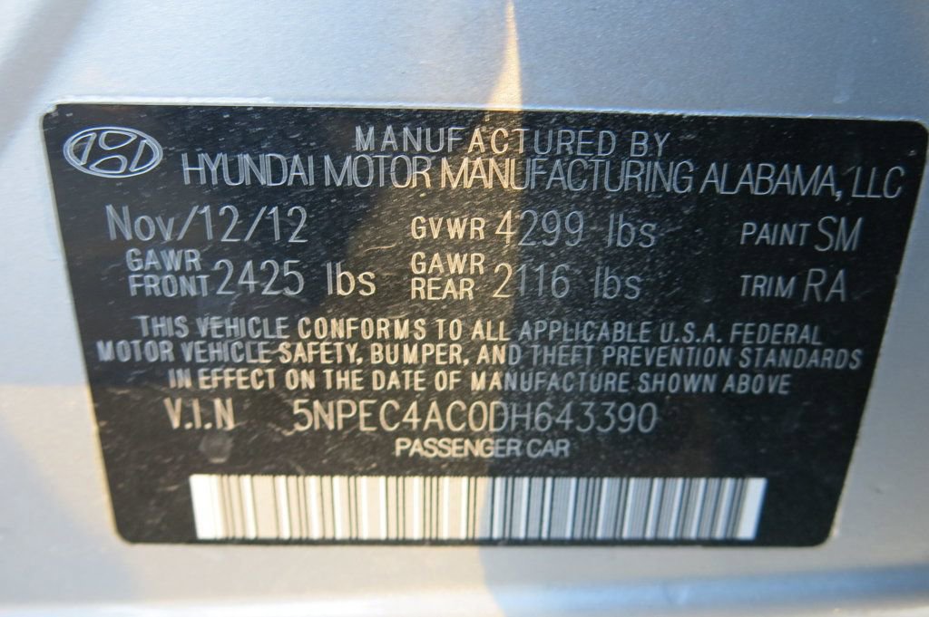 Used 2013 Hyundai Sonata Limited w/ Premium Pkg image 38