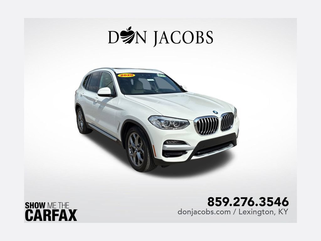 Used 2020 BMW X3 xDrive30i w/ Premium Package