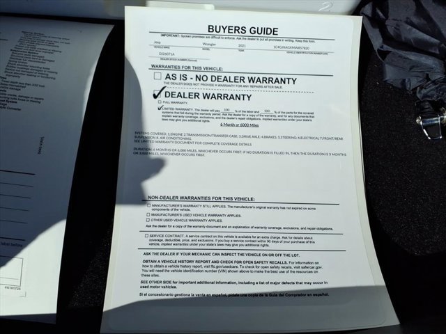 Used 2021 Jeep Wrangler Sport image 35