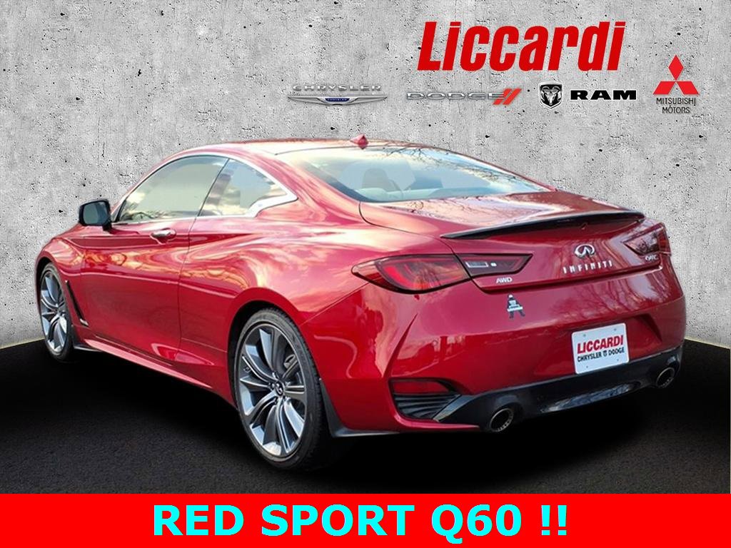 Used 2022 INFINITI Q60 Red Sport 400 w/ Proactive Package image 4