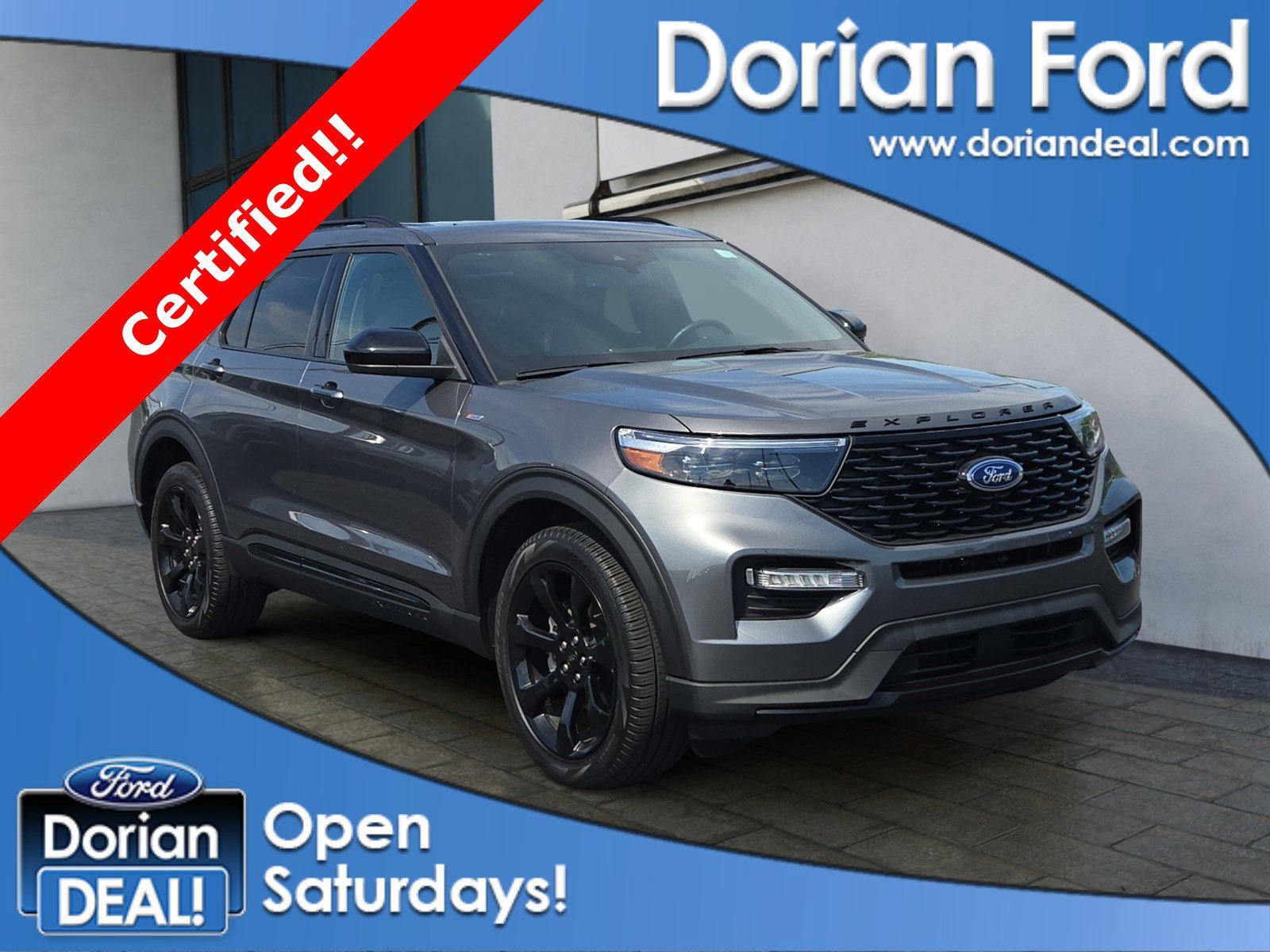 Certified 2024 Ford Explorer ST-Line w/ Class IV Trailer Tow Package AWD/4WD image 1