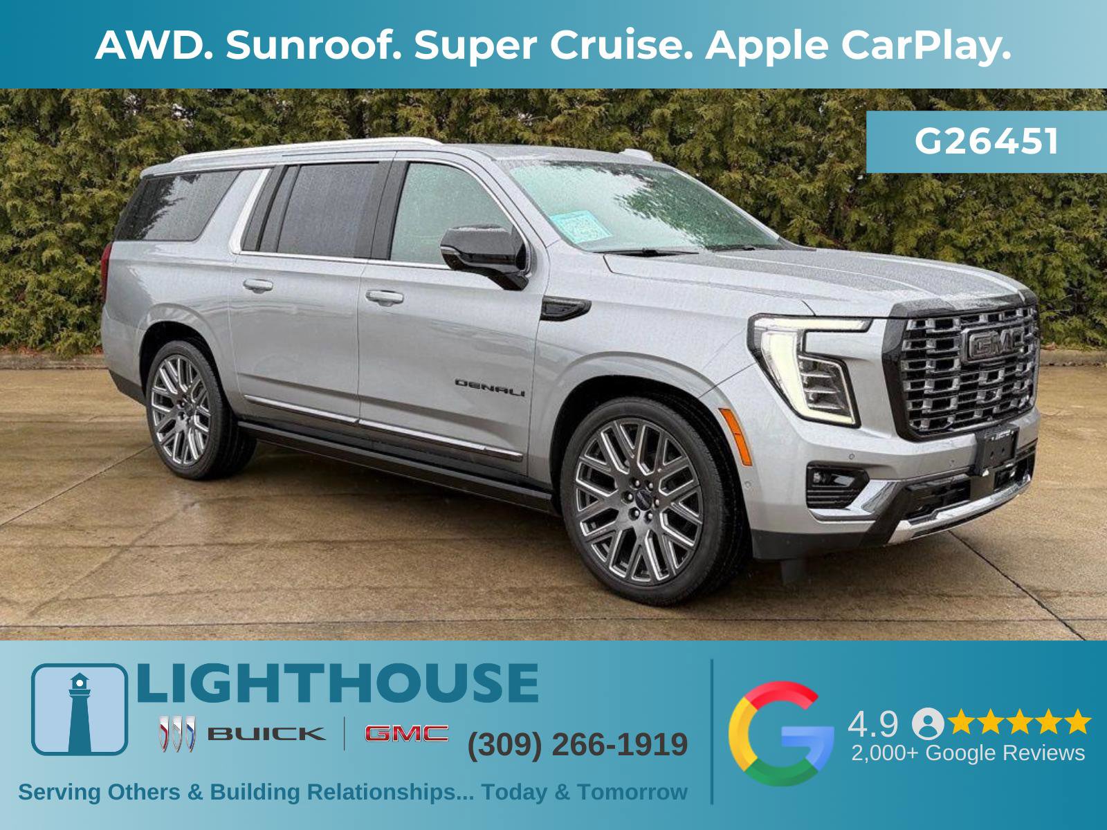 New 2026 GMC Yukon XL Denali Ultimate w/ LPO, Illumination Package