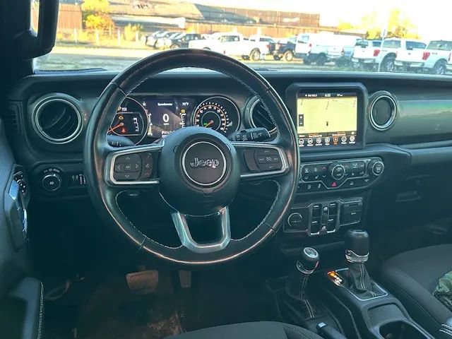 Used 2021 Jeep Wrangler Unlimited Sahara w/ Uconnect 4C Nav & Sound Group image 16