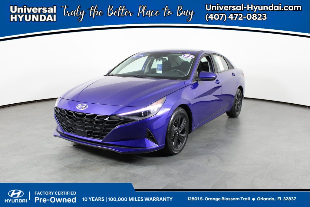 Certified 2022 Hyundai Elantra SEL w/ Convenience Package