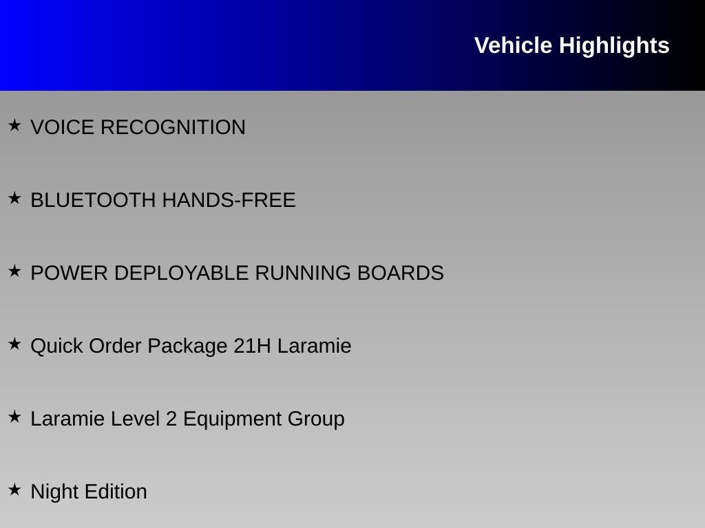Used 2026 RAM 1500 Laramie w/ Night Edition AWD/4WD image 12