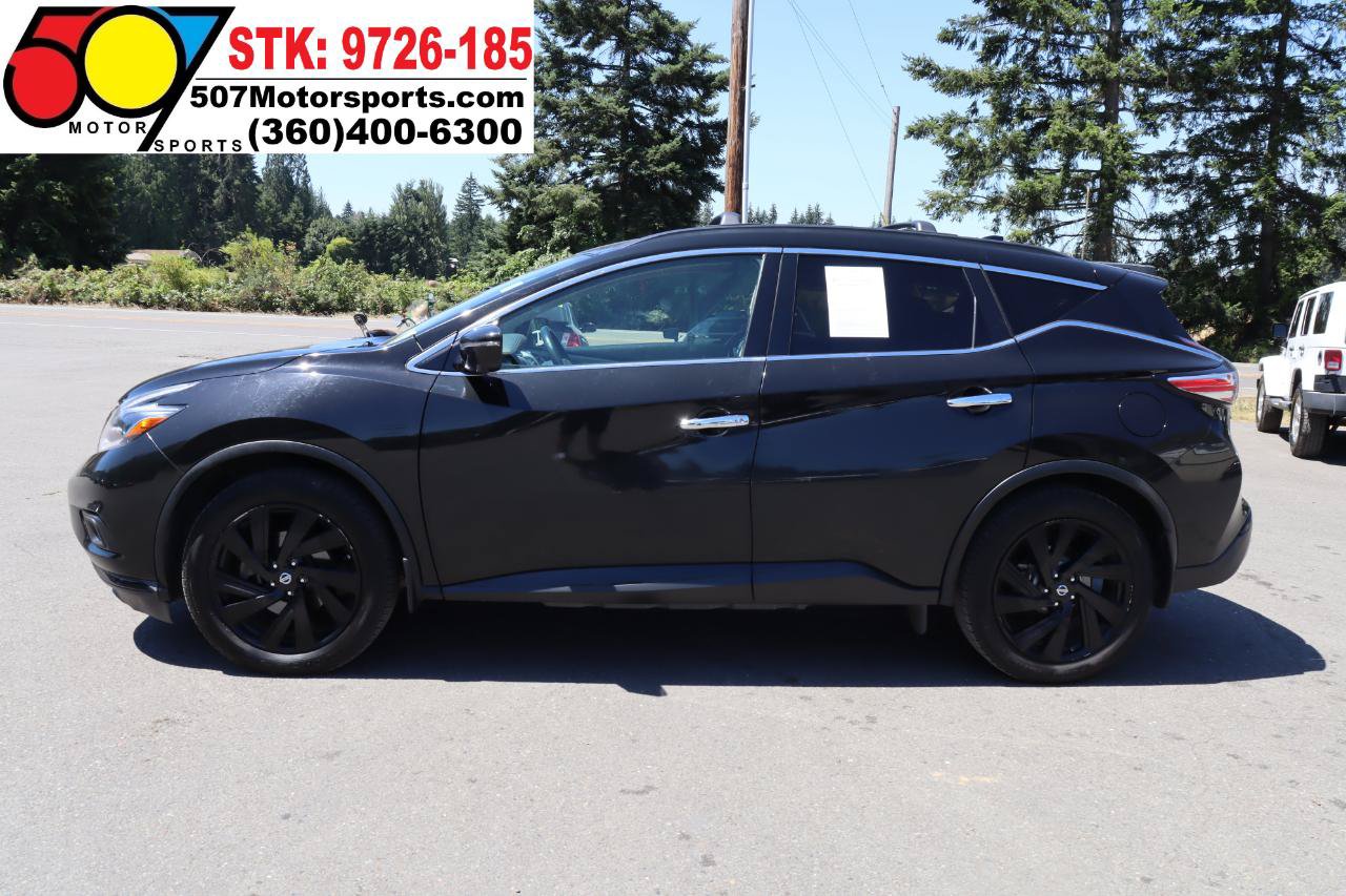 Used 2018 Nissan Murano SL w/ Midnight Edition Package AWD/4WD image 3