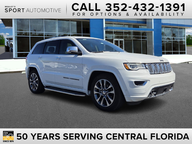 Used 2017 Jeep Grand Cherokee Overland w/ Jeep Active Safety Group AWD/4WD image 1