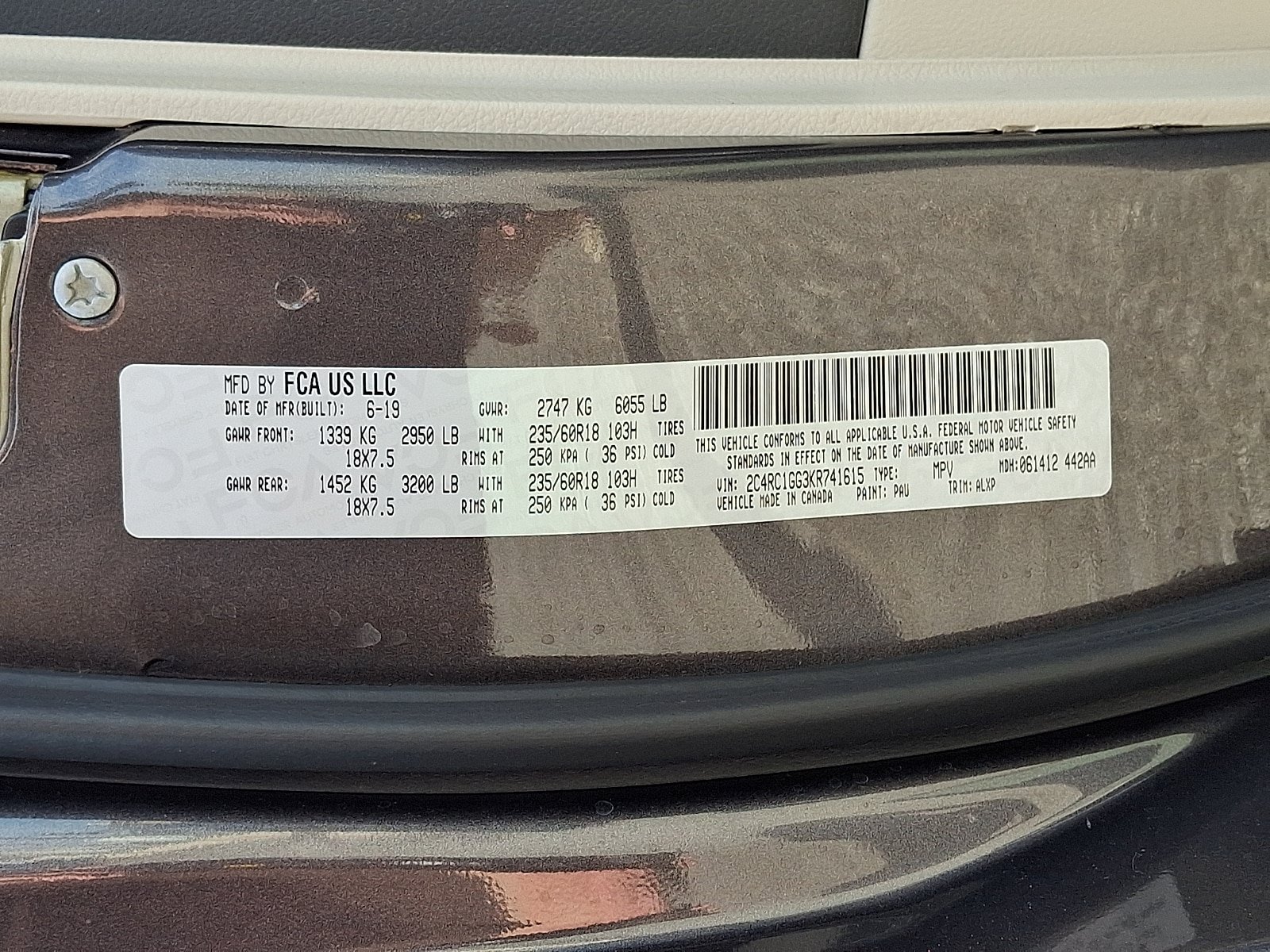 Used 2019 Chrysler Pacifica Limited w/ Advanced Safetytec Group FWD image 31