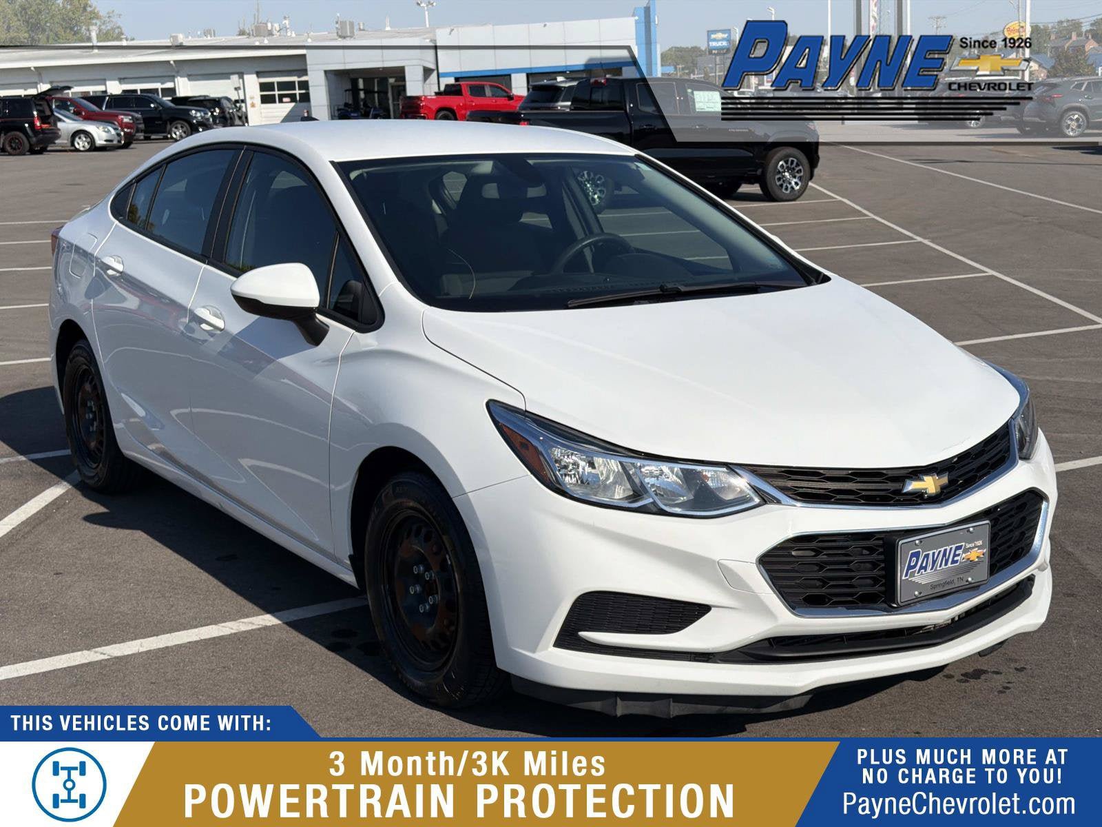 Used 2018 Chevrolet Cruze LS