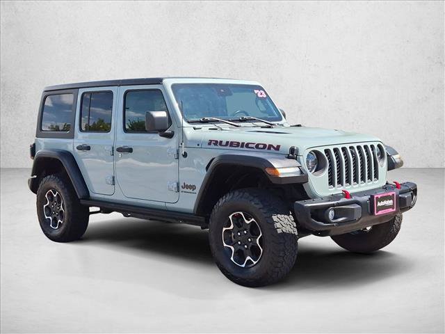 Used 2023 Jeep Wrangler Unlimited Rubicon w/ Steel Bumper Group AWD/4WD image 3