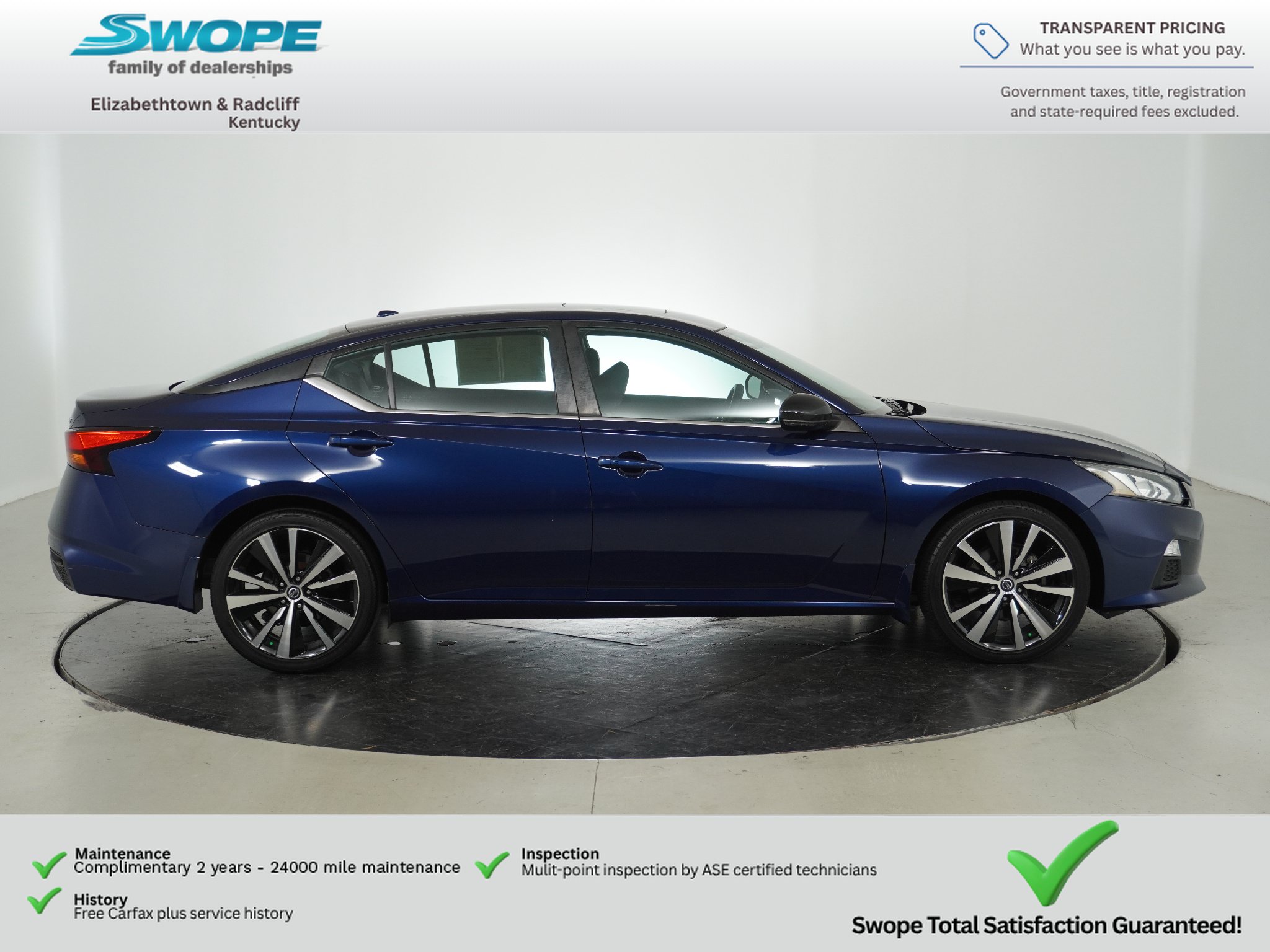 Used 2021 Nissan Altima 2.5 SR w/ SR Premium Package FWD image 3