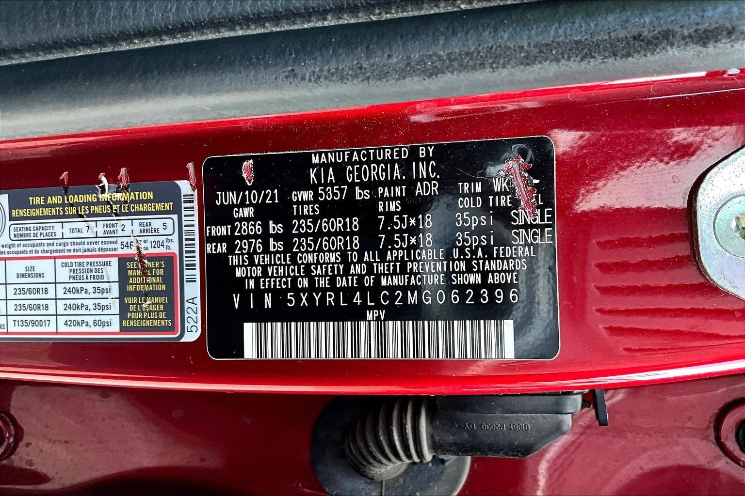Used 2021 Kia Sorento S FWD image 22
