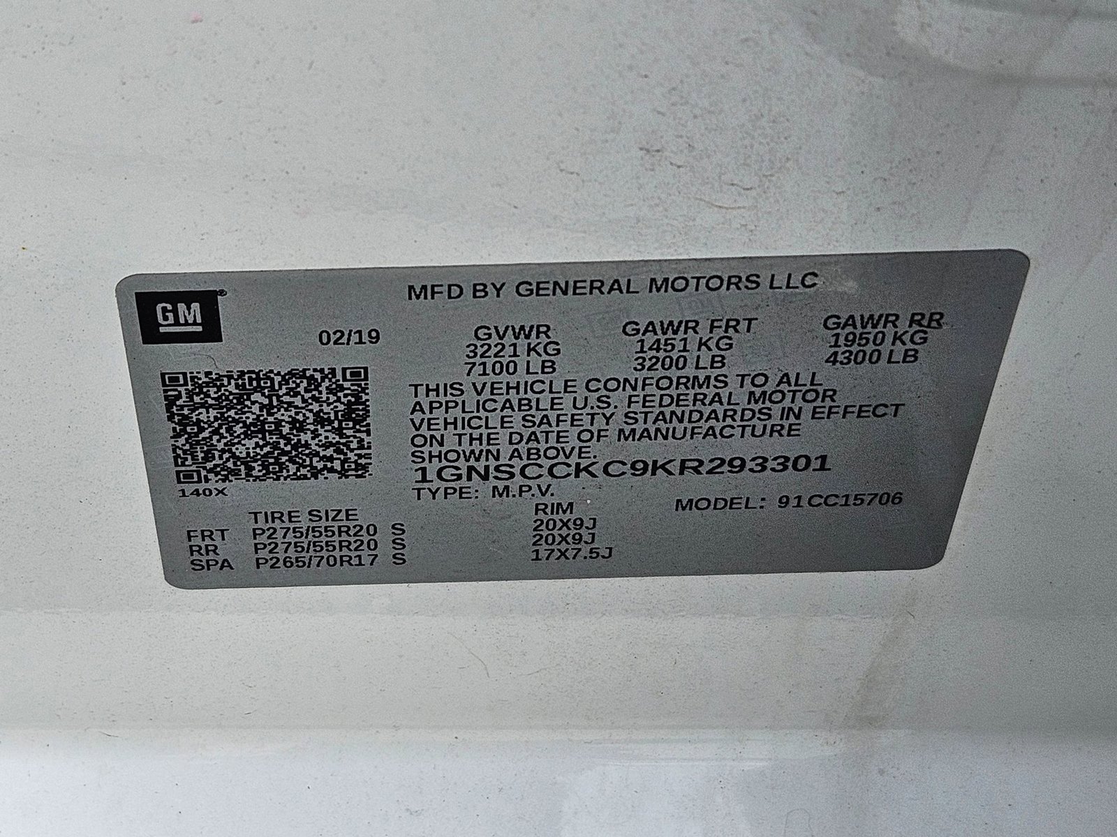 Used 2019 Chevrolet Tahoe Premier RWD image 26