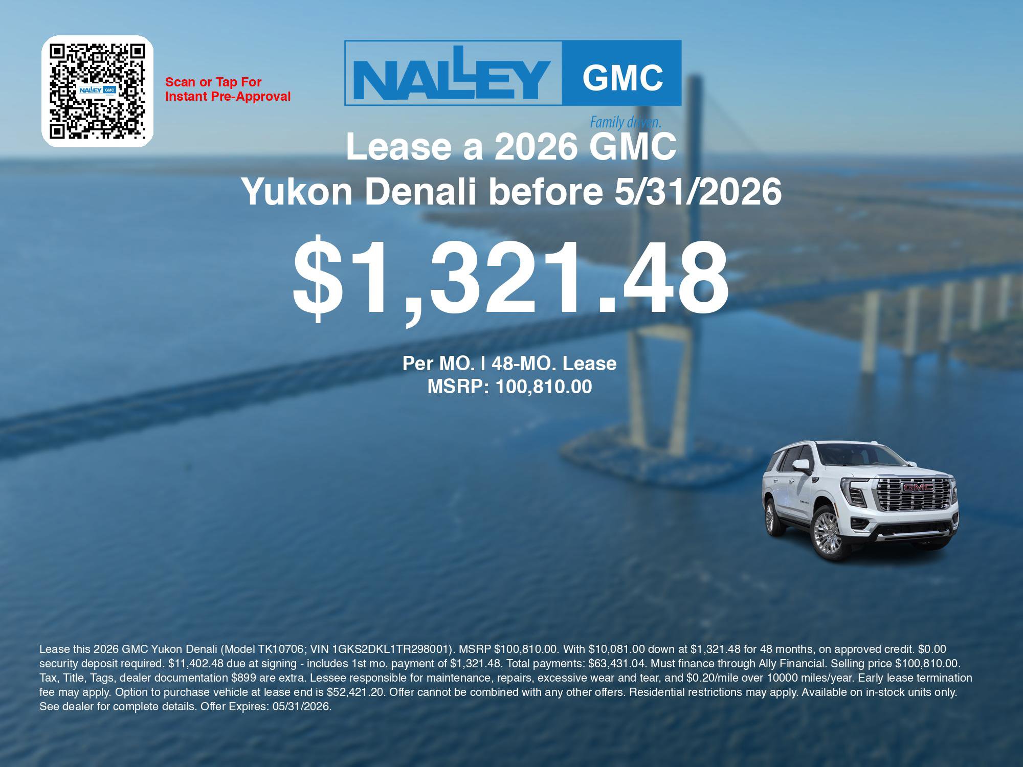 New 2026 GMC Yukon Denali w/ Denali Reserve Package AWD/4WD image 3