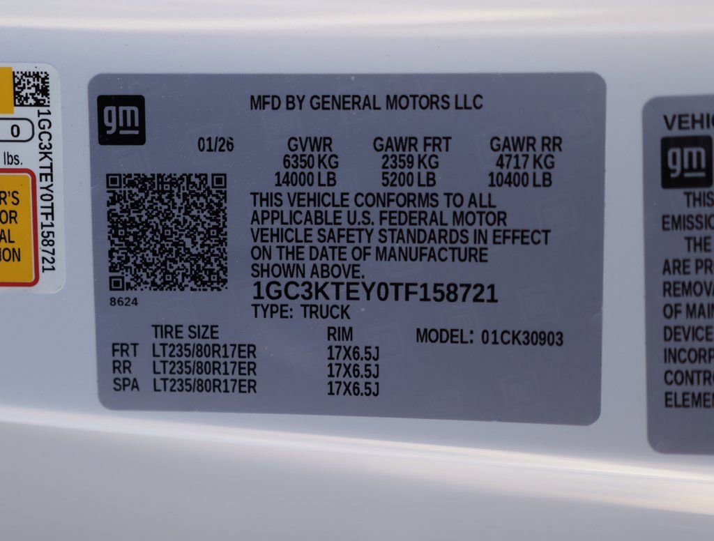 New 2026 Chevrolet Silverado 3500 LT image 36