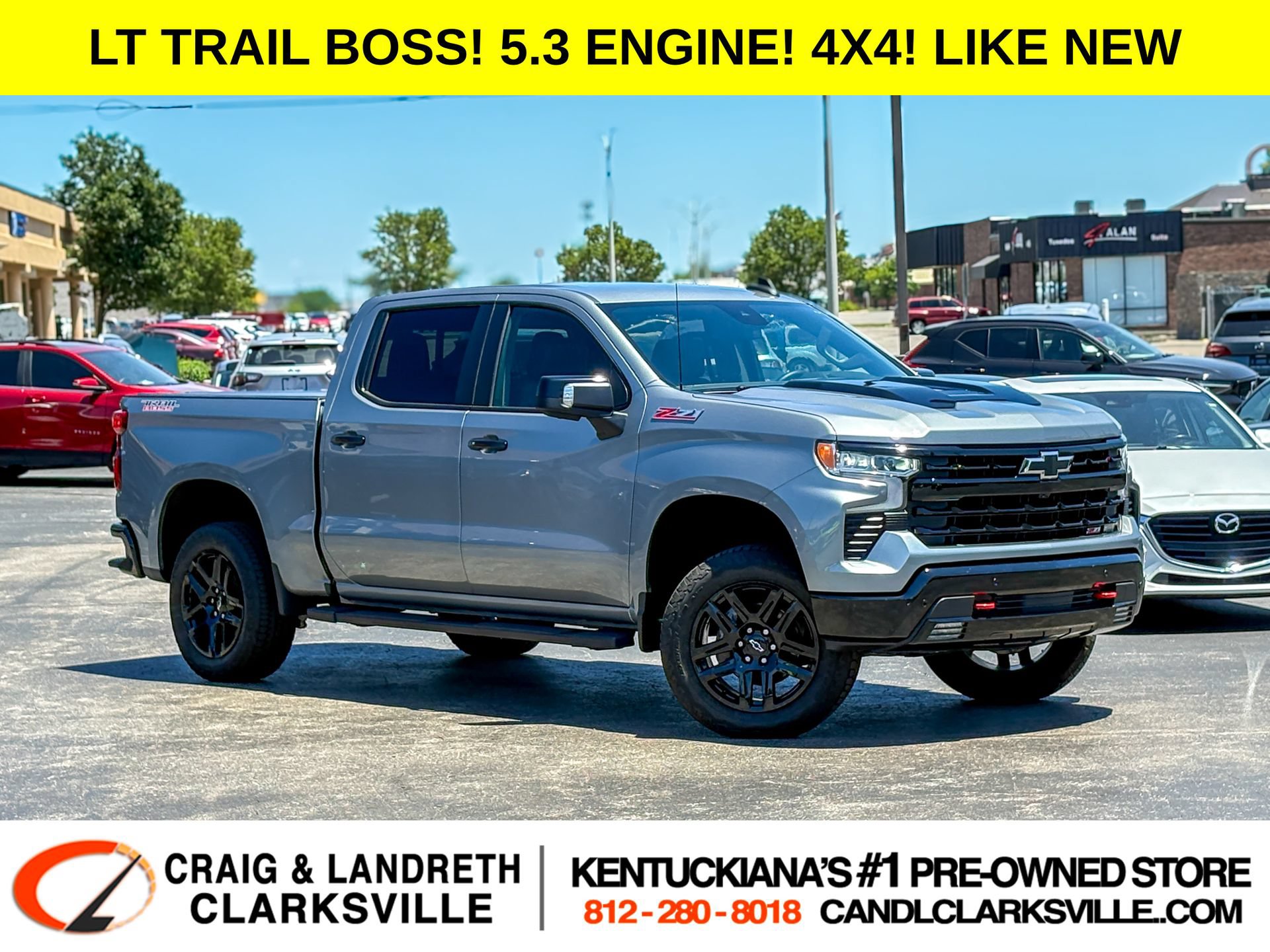 Used 2025 Chevrolet Silverado 1500 LT Trail Boss w/ LT Trail Boss Premium Package AWD/4WD image 1