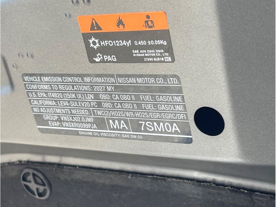 New 2027 Nissan Sentra SR FWD image 24