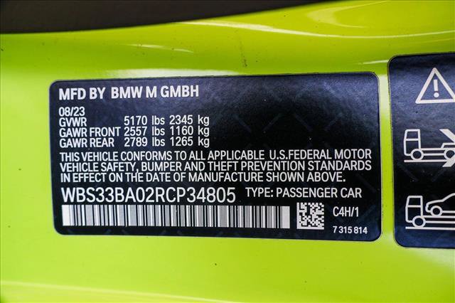 Used 2024 BMW M4 xDrive Competition w/ Executive Package AWD/4WD image 27