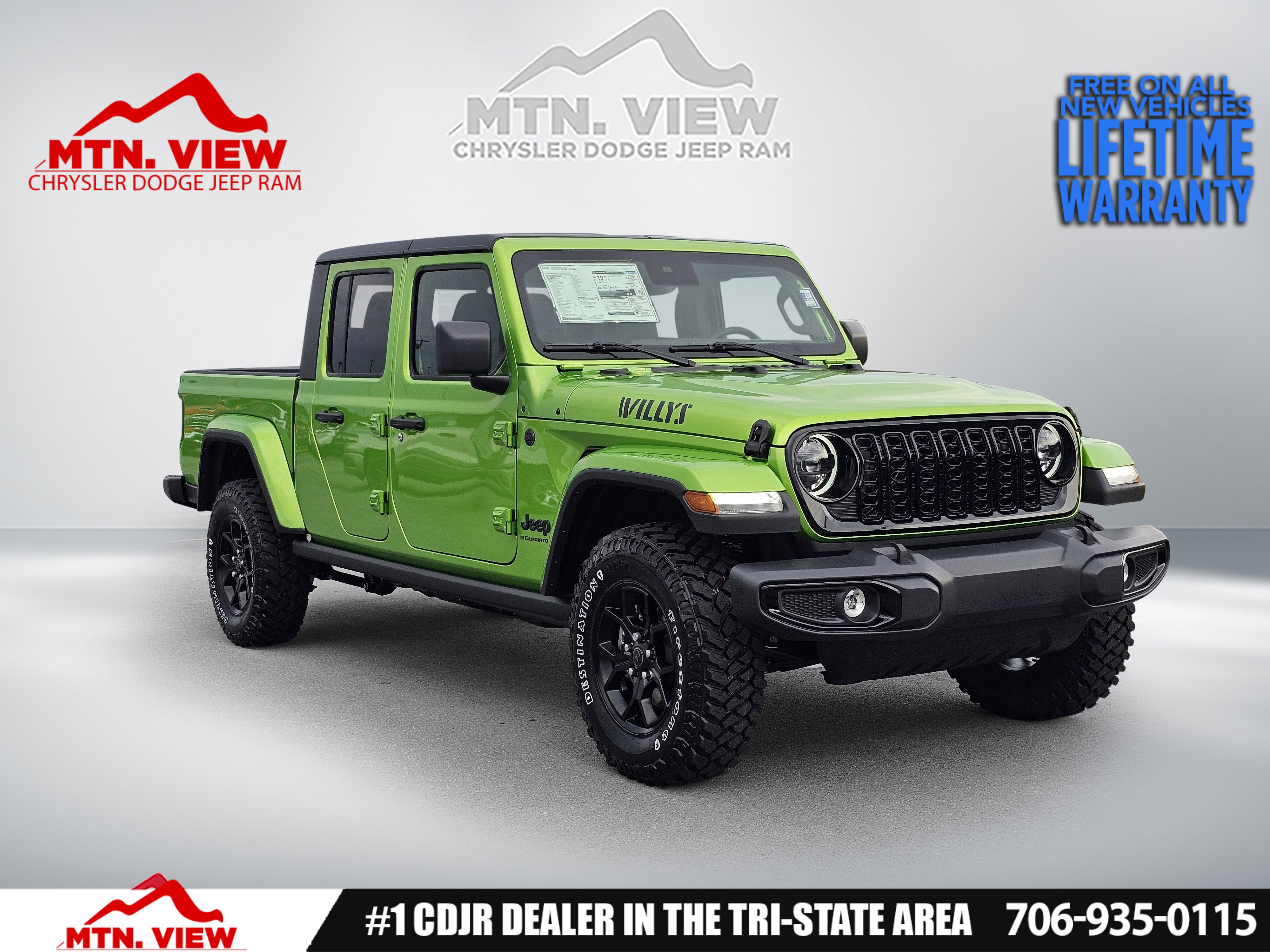 New 2025 Jeep Gladiator Willys image 1
