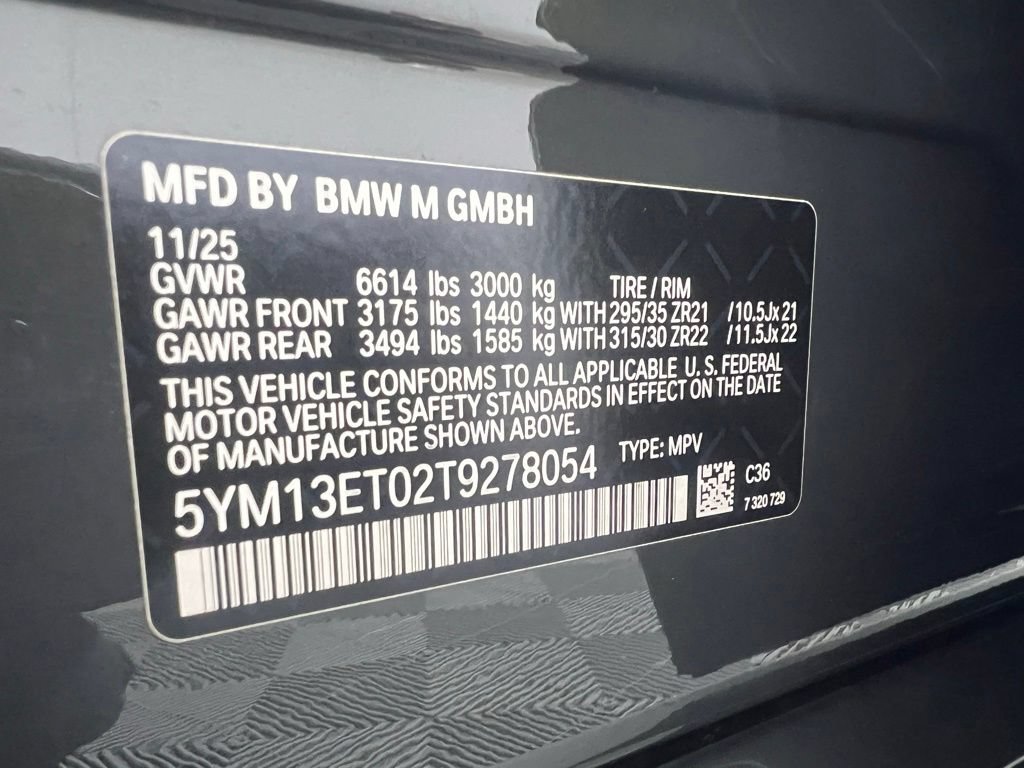 Certified 2026 BMW X5 M Competition w/ Executive Package AWD/4WD image 33