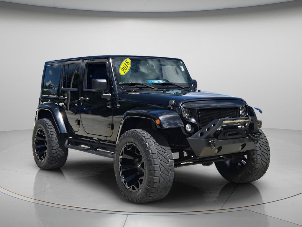 Used 2018 Jeep Wrangler Unlimited Sahara AWD/4WD image 9