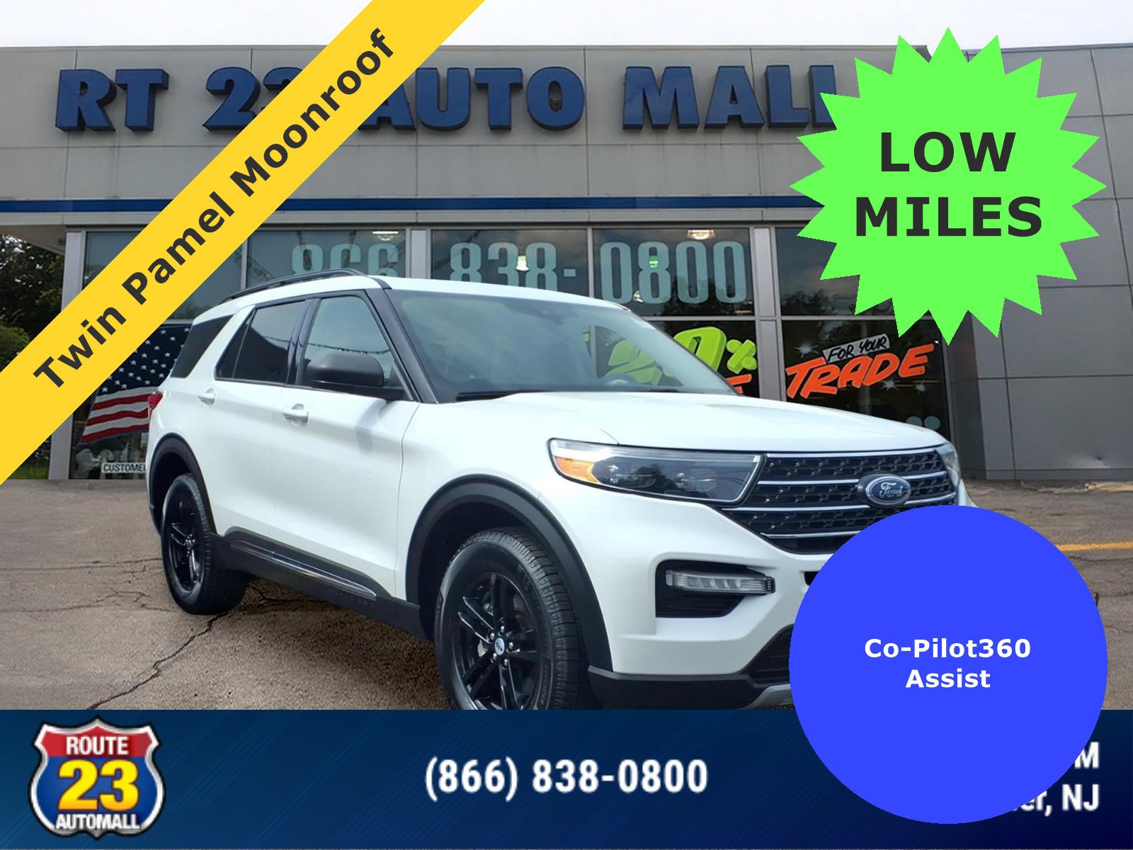 Certified 2022 Ford Explorer XLT w/ Equipment Group 202A AWD/4WD image 1
