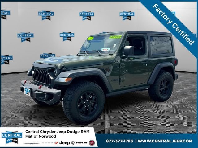 Used 2022 Jeep Wrangler Sport AWD/4WD image 1