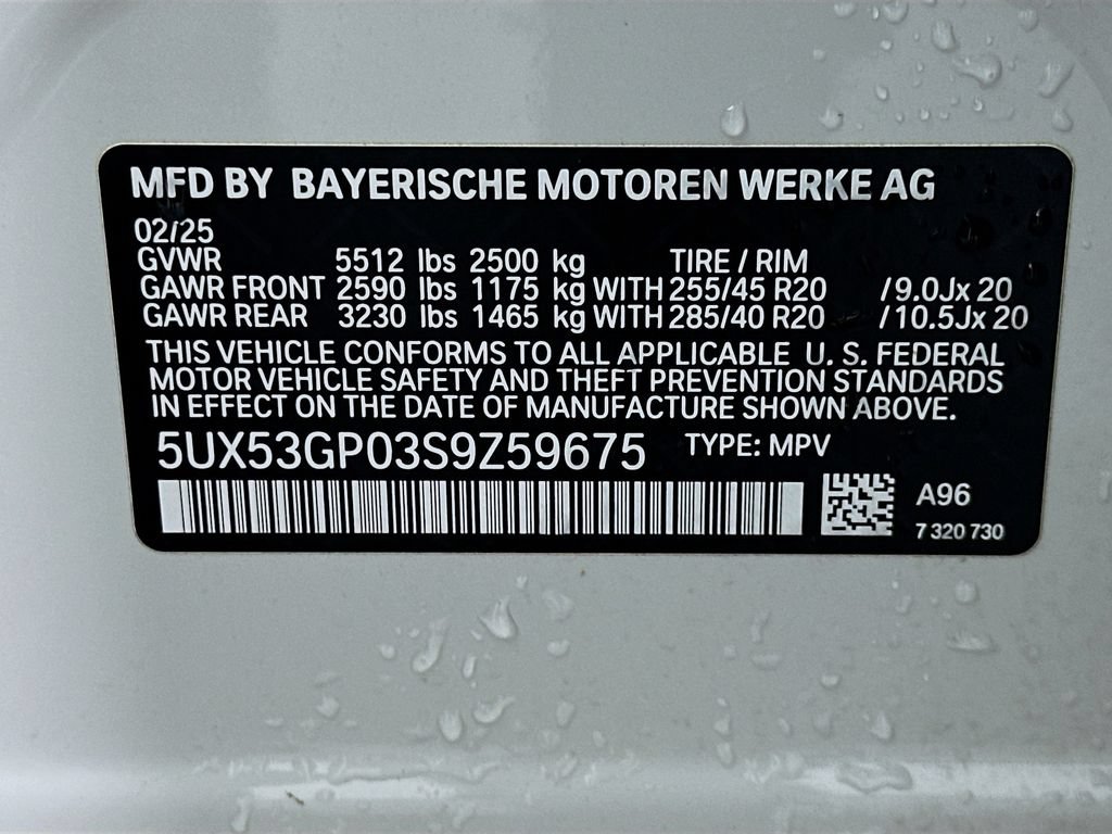 Used 2025 BMW X3 xDrive30i AWD/4WD image 31