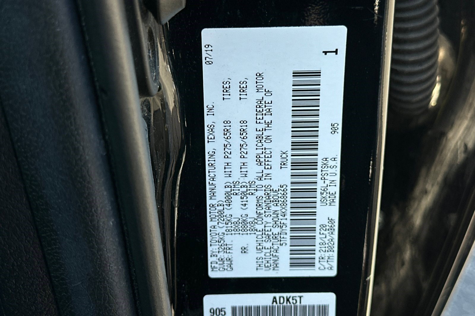 Used 2019 Toyota Tundra TRD Pro AWD/4WD image 21