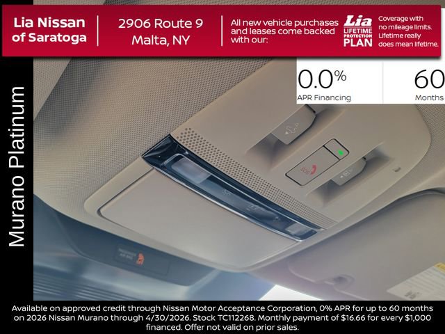 New 2026 Nissan Murano Platinum image 30