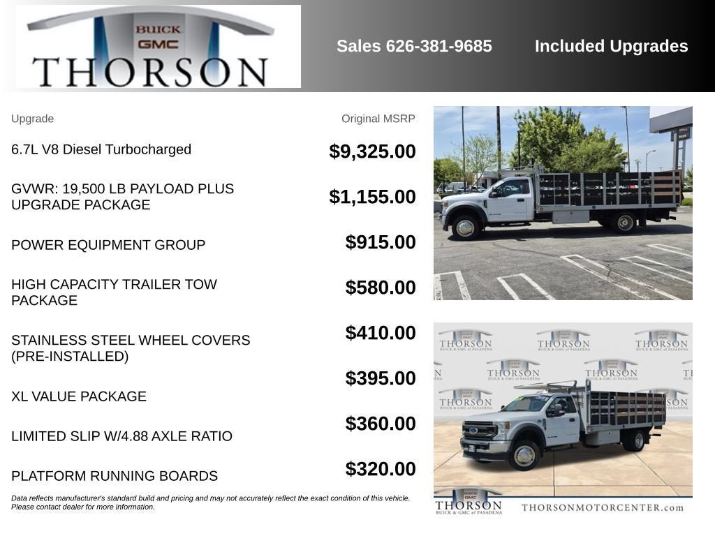 Used 2020 Ford F550 2WD Regular Cab Super Duty image 6