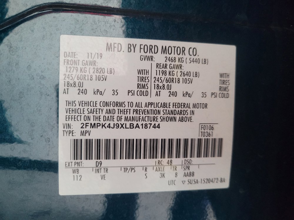 Used 2020 Ford Edge SEL w/ Cold Weather Package AWD/4WD image 33