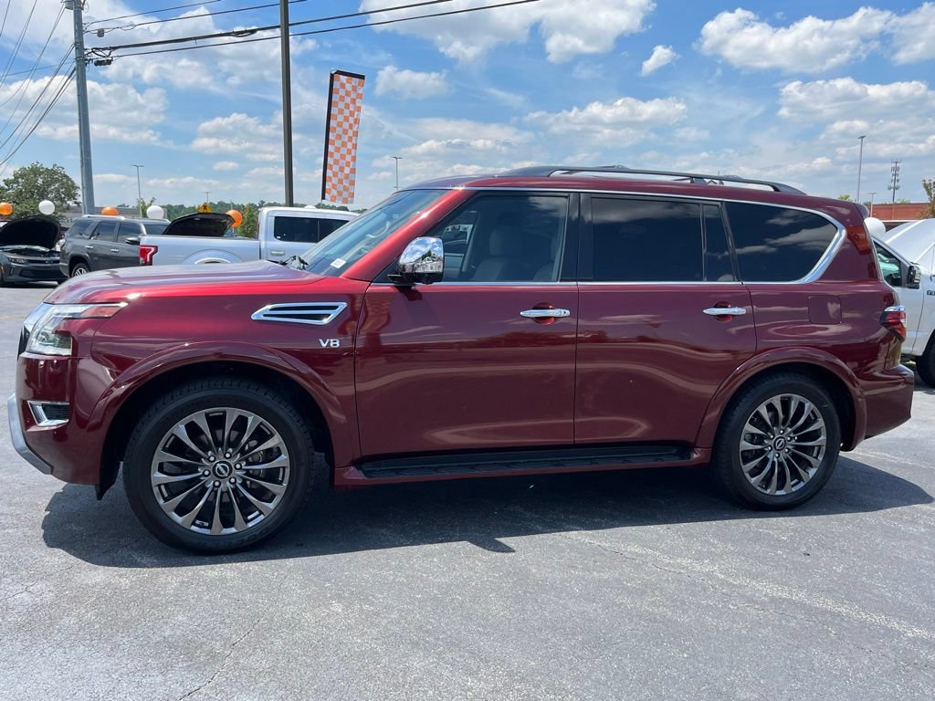 Used 2021 Nissan Armada Platinum w/ Captain's Chairs Package RWD image 4