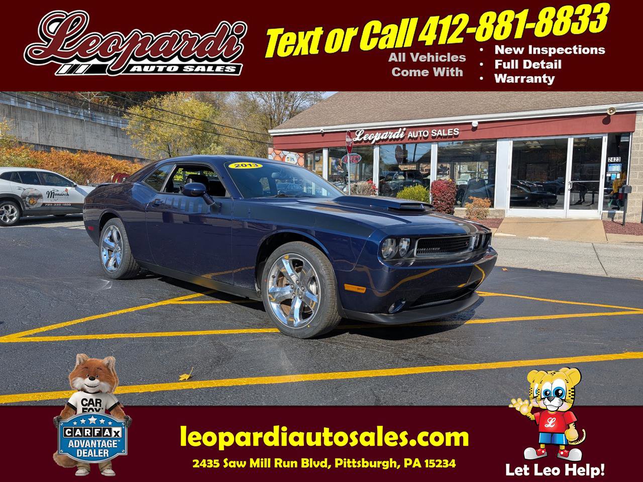 Used 2013 Dodge Challenger R/T Plus