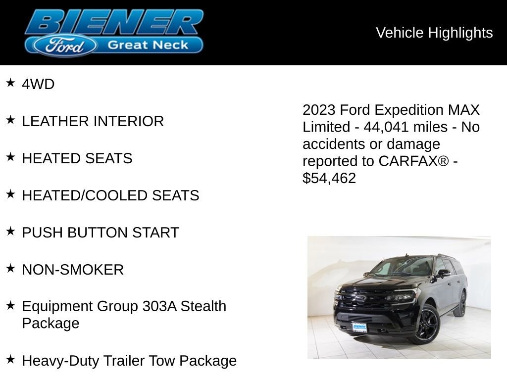 Used 2023 Ford Expedition Max Limited image 9